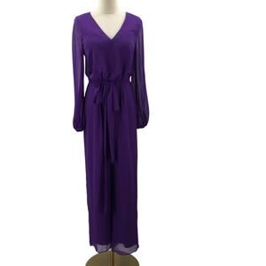 BRIDESMAID AW SZ 2 XS Regency Roxanne Formal Elegance Classic Jumpsuit New B167
